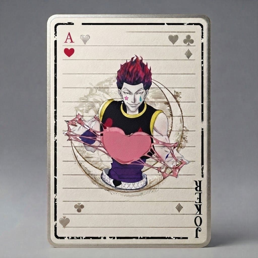 Quita las letras "joker" (arriba izquierda y abajo derecha) y arregla la cara del personaje, que sea como la cara de la imagen 2. No cambies nada mas de la imagen 1, solo la cara