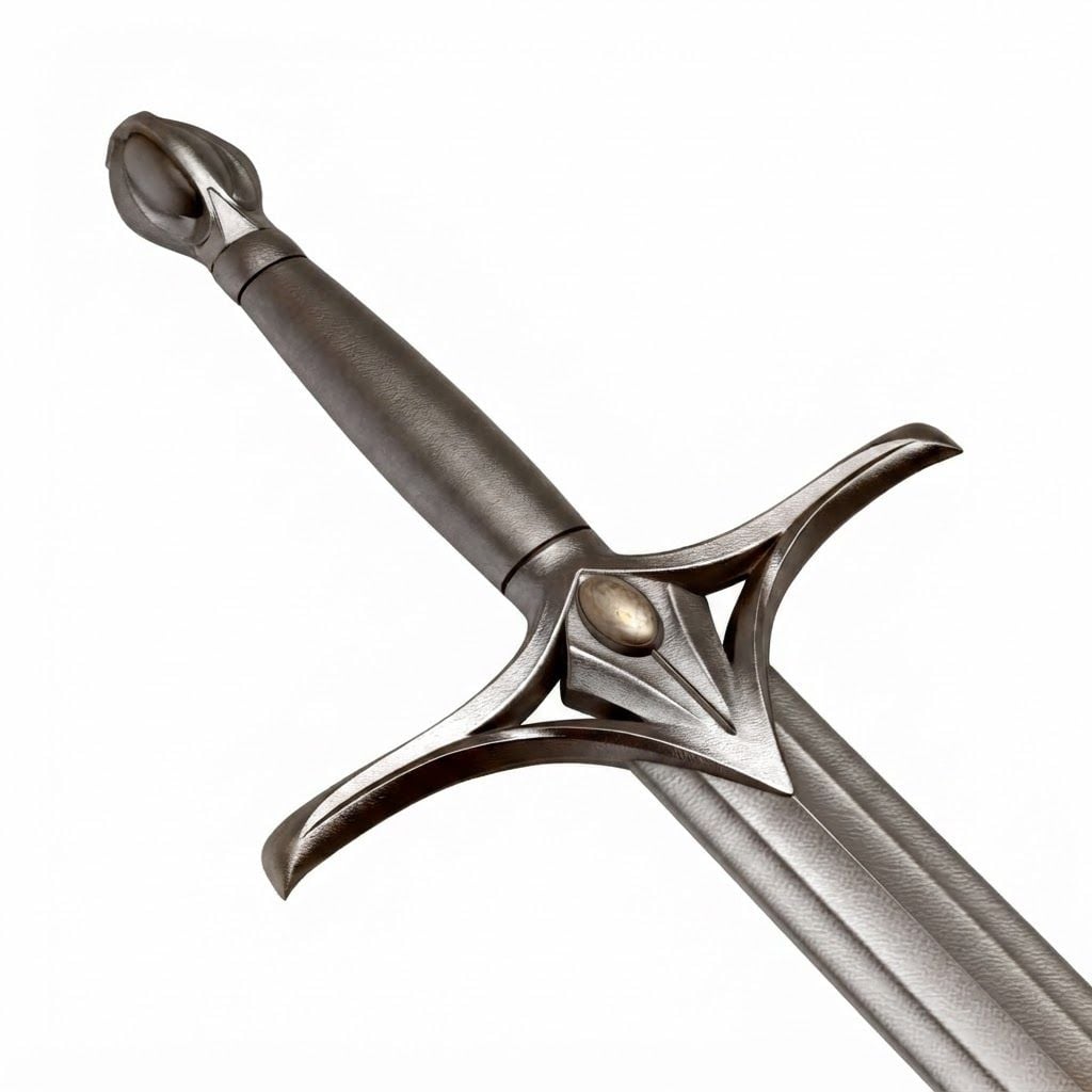 AI Design for remove the background leave only the sword itself