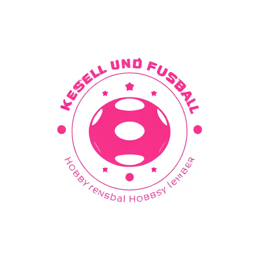 AI Design for Kegel und Fussball hobby verein (pink)