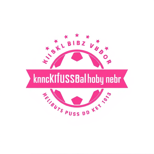 AI Design for Kegel und Fussball hobby verein (pink)
