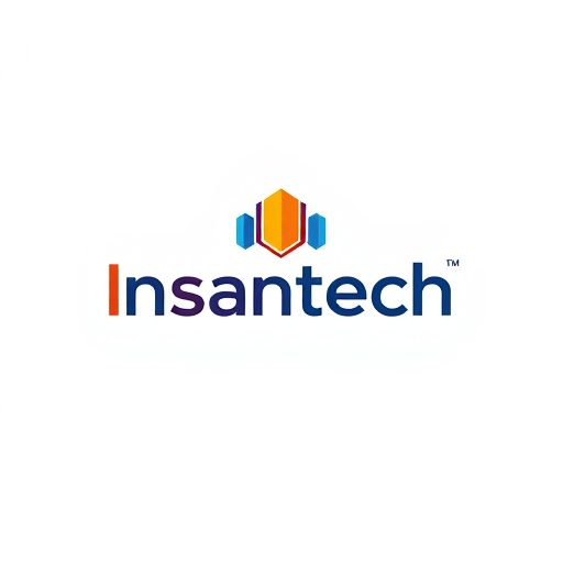 AI Design for make it before after app with people logo, with text "Insantech, Remove background photo" . make sure all text inserted, dont forget about "Remove background photo"