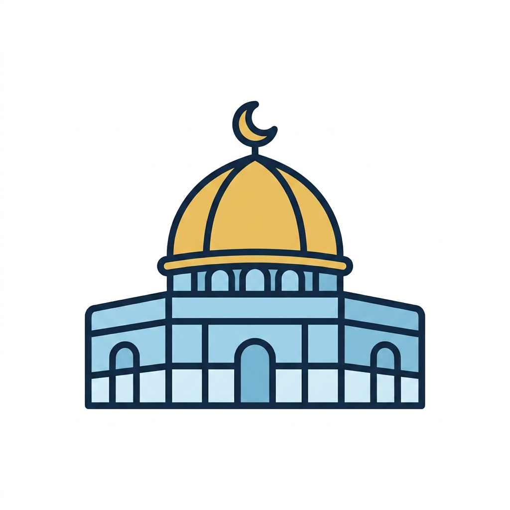 AI Design for Создай очень простую и понятную картинку-символ Jerusalem для детей и взрослых с аутизмом. Без каких либо добавлений вокруг символа. Символ должен передавать одно действие, предмет или эмоцию без лишних деталей и фона. Сделай белый фон. Сделай этот символ - Jerusalem на основе примера.
Требования:
Минималистичный стиль.
Используй легкие цвета.
Один символ на картинку.
Высокий контраст.
Без текста и подписей.
Чёткие контуры и простые формы.
Дружелюбный, спокойный визуальный стиль.
Размер и композиция одинаковы для всех символов.