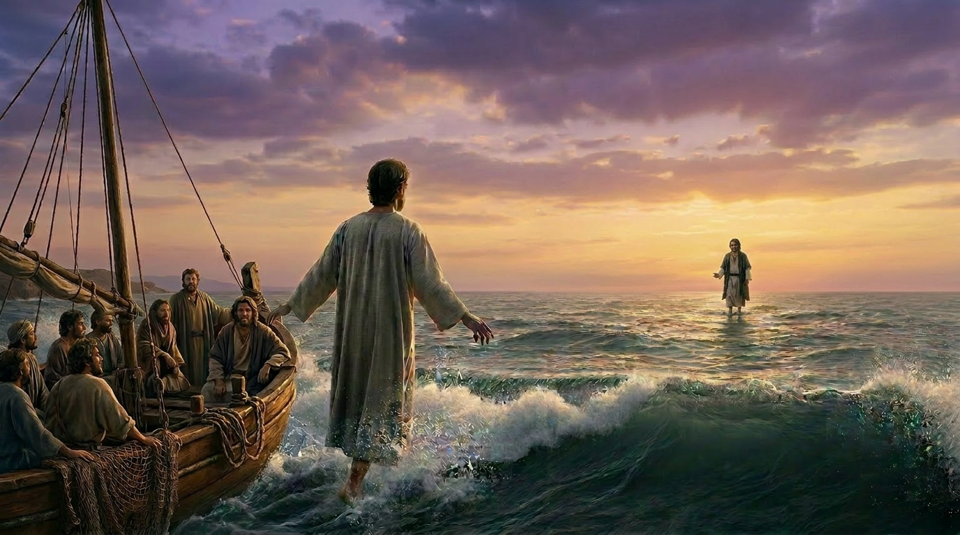 take off the sun from behind jesus