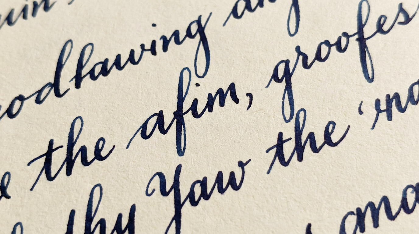 AI Design for make the writing darker blue