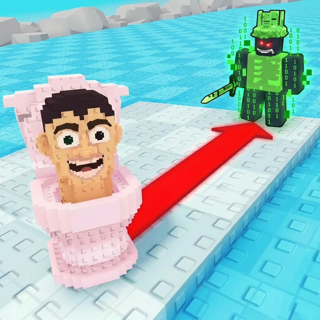 AI Design for remove the text at the bottom and replace the water texture with this: ensure the texture doesnt look like its cliping with the platform or looks flat