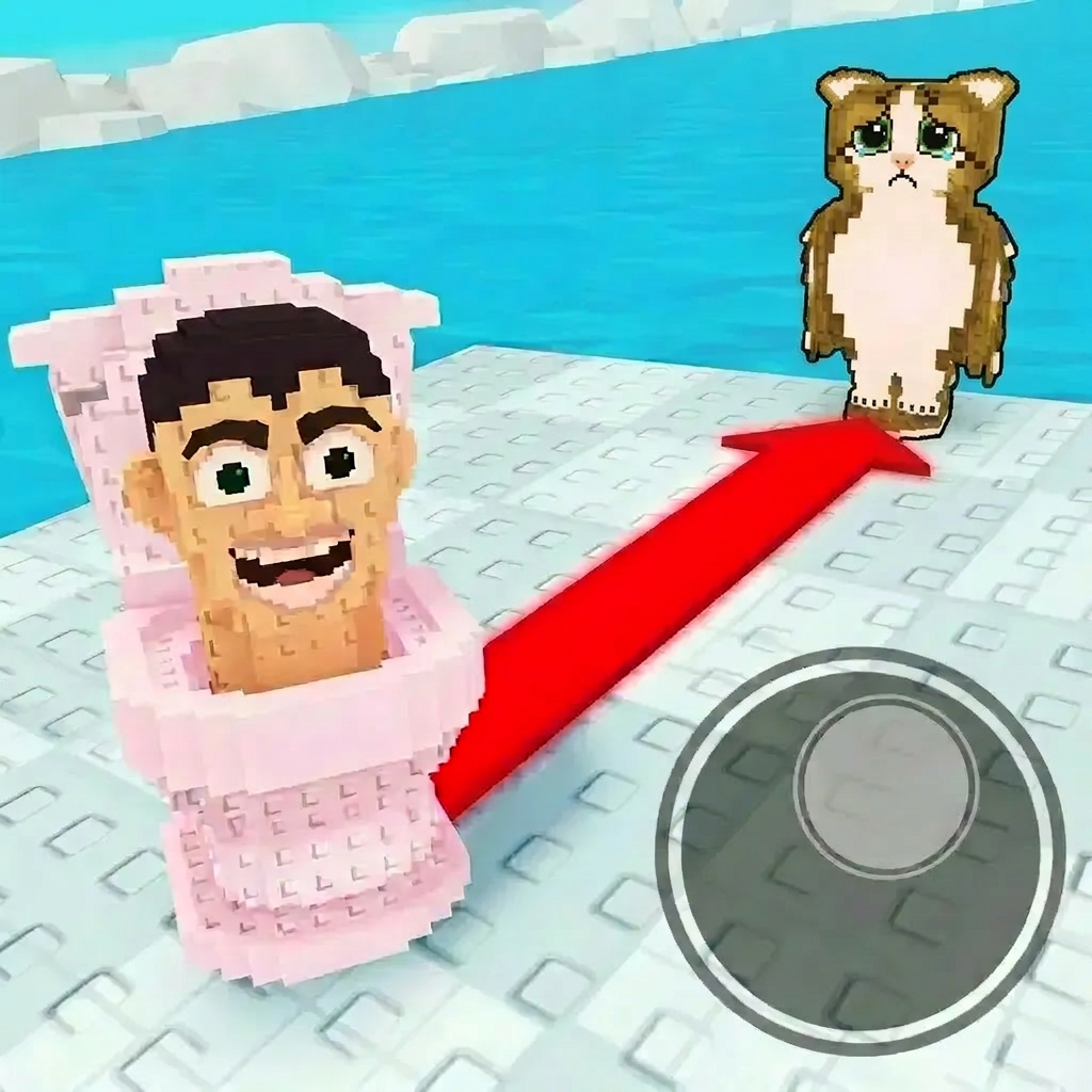 AI Design for make the character at the end look a little sad add a tiny bit of emotion to the character at the end do not change anything else