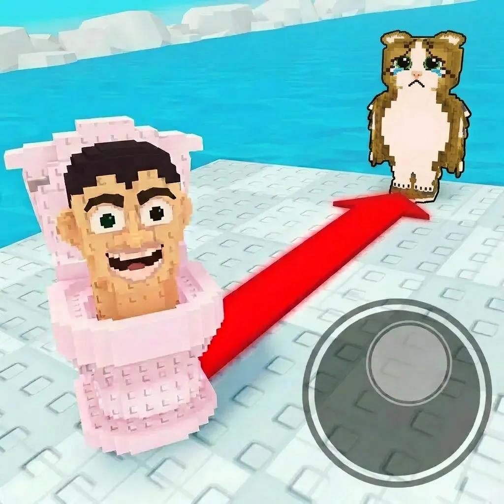 AI Design for make the character at the end look a little sad add a tiny bit of emotion to the character at the end do not change anything else