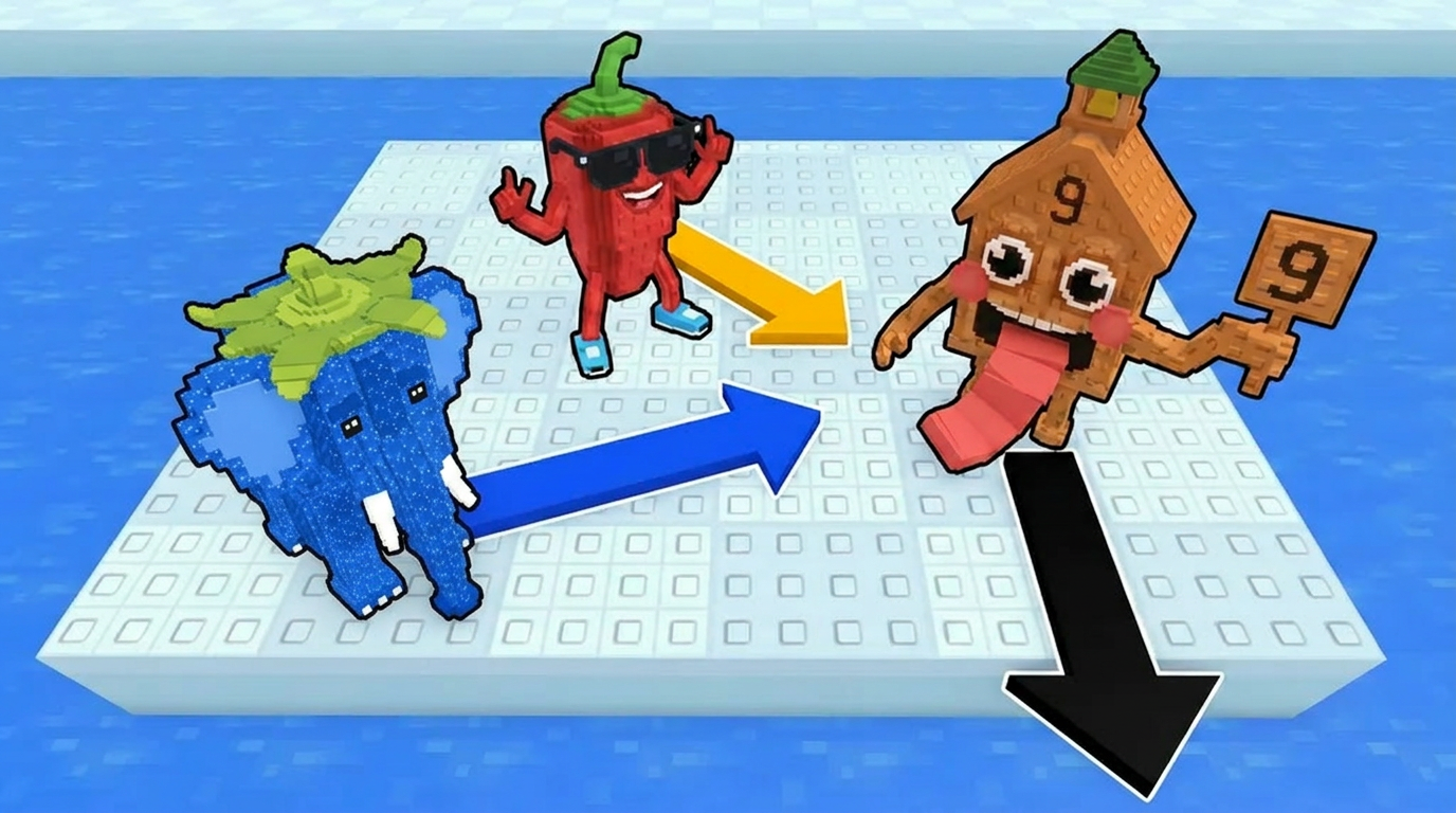 AI Design for put the chillis arrow in the center of its body instead of putting it to the side of the chilli, and move the chilli back just a little so the arrow doesnt overlap with others also replace the cat with this brainrot: