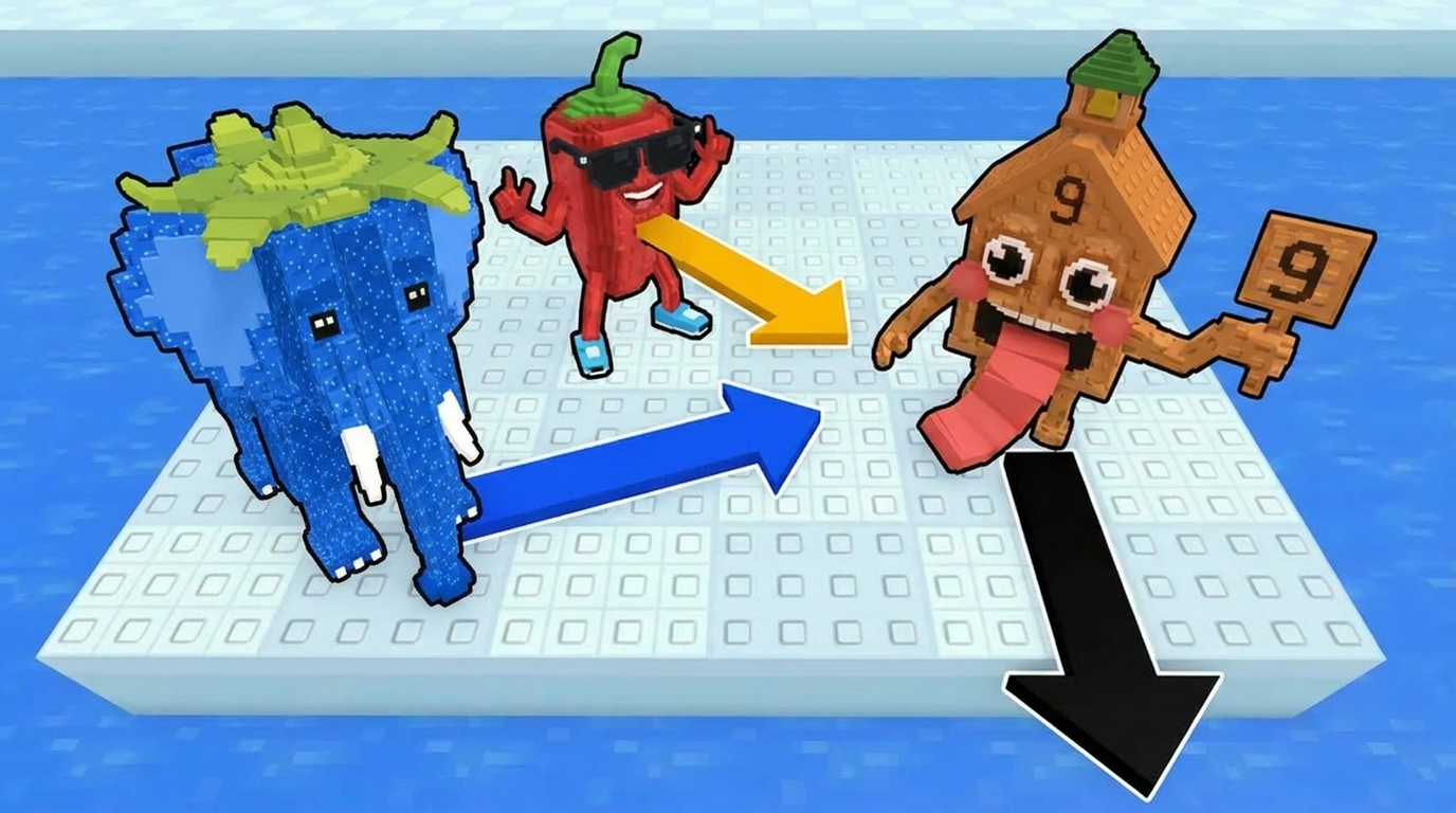 AI Design for put the chillis arrow in the center of its body instead of putting it to the side of the chilli, and move the chilli back just a little so the arrow doesnt overlap with others also replace the cat with this brainrot: