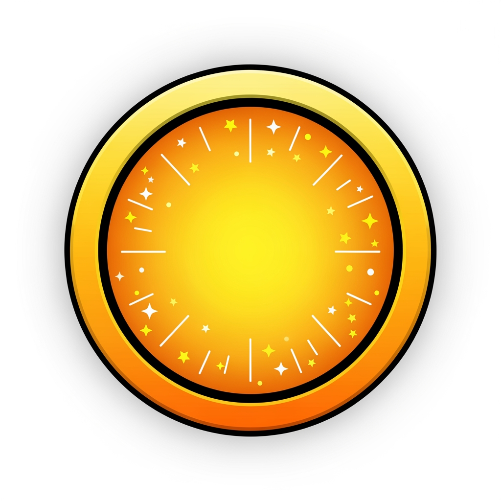 Create a custom circular-themed background for this Roblox gamepass icon. Do not change the main icon, object, character, colors, or shape. Only redesign the background behind it.

The goal is to make the icon feel like part of a unified gamepass set, not a random one-off icon. Use a clear shared visual theme that could be reused across every gamepass in the shop.

Theme direction:
Use a bold circular badge style with a cartoonish Roblox look. The background should have a consistent frame, rim, glow, shadow, and subtle decorative pattern that can work behind different gamepass icons. Think of a clean premium shop icon set where every pass has the same recognizable background system, but the center object changes.

The background should include:

A strong circular badge frame
A simple inner gradient or glow
Subtle cartoon shapes, sparkles, rays, dots, or pattern details
Depth through soft shadows and highlights
A reusable visual identity across all gamepasses

Avoid:

Plain flat colors
Generic blurry gradients
Random effects that only fit this one icon
Changing the original icon
Adding text
Making the background too busy

Keep it clean, bold, readable, and recognizable at small Roblox marketplace icon size.