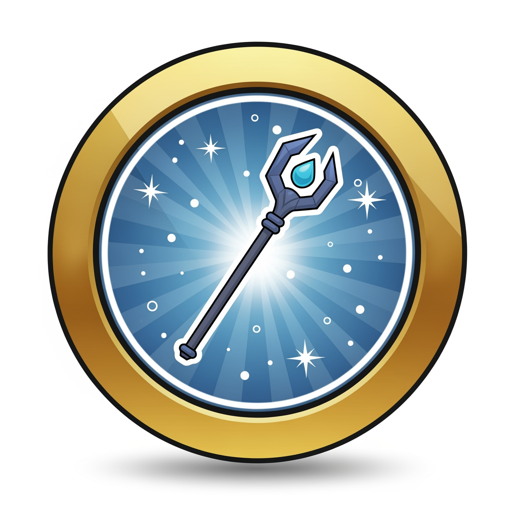 Create a custom circular-themed background for this Roblox gamepass icon. Do not change the main icon, object, character, colors, or shape. Only redesign the background behind it.

The goal is to make the icon feel like part of a unified gamepass set, not a random one-off icon. Use a clear shared visual theme that could be reused across every gamepass in the shop.

Theme direction:
Use a bold circular badge style with a cartoonish Roblox look. The background should have a consistent frame, rim, glow, shadow, and subtle decorative pattern that can work behind different gamepass icons. Think of a clean premium shop icon set where every pass has the same recognizable background system, but the center object changes.

The background should include:

A strong circular badge frame
A simple inner gradient or glow
Subtle cartoon shapes, sparkles, rays, dots, or pattern details
Depth through soft shadows and highlights
A reusable visual identity across all gamepasses

Avoid:

Plain flat colors
Generic blurry gradients
Random effects that only fit this one icon
Changing the original icon
Adding text
Making the background too busy

Keep it clean, bold, readable, and recognizable at small Roblox marketplace icon size.