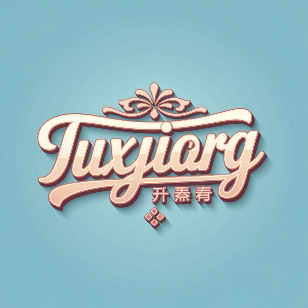 High-end editorial wordmark for 'Lentille'. The typography features elegant curves and matra-inspired line flow, blending English letters with subtle Devanagari stylistic cues. The letter 'L' is stylized as a delicate, sweeping artisan tool or rolling pin. Vibrant pink and turmeric beige color scheme. Sophisticated, clean, minimalist, suitable for high-end packaging embossing. Flat vector style, solid background.