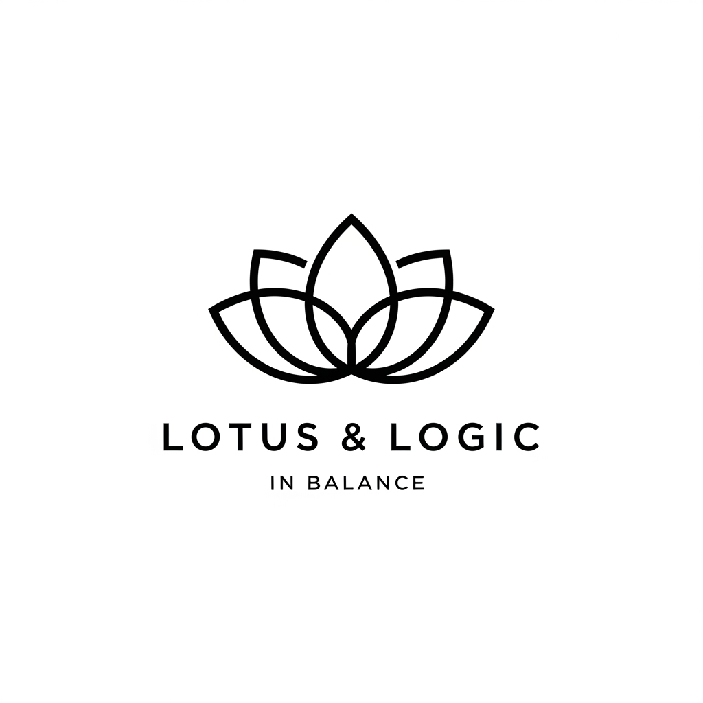AI Design for # LOTUS & LOGIC — Premium Logo Design Prompt
**Design a timeless luxury logo for a premium thinking systems brand named "Lotus & Logic" with the tagline "In Balance."**
The brand creates reusable notebooks, planners, journals, and productivity tools that help people think clearly, organize intentionally, and live with balance. The logo should represent clarity, intelligence, mindfulness, and personal growth rather than stationery.
## Logo Concept
Create a **minimal geometric lotus** composed of **three perfectly symmetrical petals**.
Each petal carries symbolic meaning:
* **Left Petal:** Logic — structure, systems, planning, discipline, rational thinking.
* **Center Petal:** Balance — harmony, mindfulness, presence, purpose, calm. This is the visual focal point.
* **Right Petal:** Growth — reflection, creativity, transformation, learning, becoming.
The petals should appear to be **gently opening**, symbolizing:
**"A mind unfolding."**
The logo should communicate clarity emerging through thoughtful reflection.
## Design Direction
The symbol must feel:
* Minimal
* Architectural
* Premium
* Luxurious
* Timeless
* Intelligent
* Balanced
* Calm
* Sophisticated
* Gender-neutral
Avoid making it resemble a decorative flower. It should feel like an iconic brand mark rather than botanical artwork.
## Visual Language
Blend inspiration from:
* Japanese minimalism
* Scandinavian simplicity
* Luxury editorial branding
* Sacred geometry
* Architectural precision
* Indian philosophy
* Modern premium identity systems
The geometry should feel mathematically balanced with perfect symmetry and harmonious proportions.
## Construction
* Three-petal lotus only
* Clean geometric curves
* Uniform stroke weight (or refined solid form)
* Perfect symmetry
* Large negative space
* Strong silhouette
* Excellent scalability
* Instantly recognizable at favicon size
* No unnecessary decorative elements
The logo should be suitable for:
* Embossing
* Debossing
* Foil stamping
* Letterpress
* Laser engraving
* Packaging
* Notebook covers
* App icons
* Wax seals
* Business cards
* Premium stationery
## Color Direction
Primary palette:
* Deep Forest Green
* Champagne Gold
* Ivory
* Black
Secondary palette:
* Warm Beige
* Stone Grey
* Deep Burgundy (special editions)
Generate primarily in black on a white background, ensuring the logo remains effective in monochrome before applying color.
## Typography
Pair the symbol with an elegant, high-end editorial serif wordmark.
Characteristics:
* Refined
* Minimal
* Luxurious
* Readable
* Well-spaced
* Not overly decorative
The typography should complement—not compete with—the lotus symbol.
Place the tagline **"In Balance"** beneath the wordmark with generous spacing in a refined small-cap or light serif style.
## Overall Feeling
The final identity should feel like a cross between:
* A luxury publishing house
* A premium design studio
* A timeless philosophy brand
* A high-end lifestyle company
* A modern productivity system
It should evoke calm intelligence, intentional living, and quiet confidence.
## Negative Prompt
Avoid:
* Decorative floral illustrations
* Mandala patterns
* Yoga clichés
* Spiritual clip art
* Gradient-heavy effects
* Cartoon styling
* Feminine-only aesthetics
* Thin fragile strokes
* Busy details
* AI-generated visual artifacts
* Generic lotus icons
* Watercolor effects
* 3D mockups
* Shadows
* Glow
* Complex textures
* Overlapping petals that reduce clarity
* Stock-logo appearance
## Output Requirements
Produce a clean vector-style brand identity with:
* Primary logo
* Icon-only version
* Horizontal lockup
* Vertical lockup
* Black version
* White version
* Monochrome version
* Transparent background
* Flat design
* Crisp edges
* Professional branding presentation
The final mark should be distinctive enough to function as a memorable trademark and remain elegant and relevant decades into the future.
