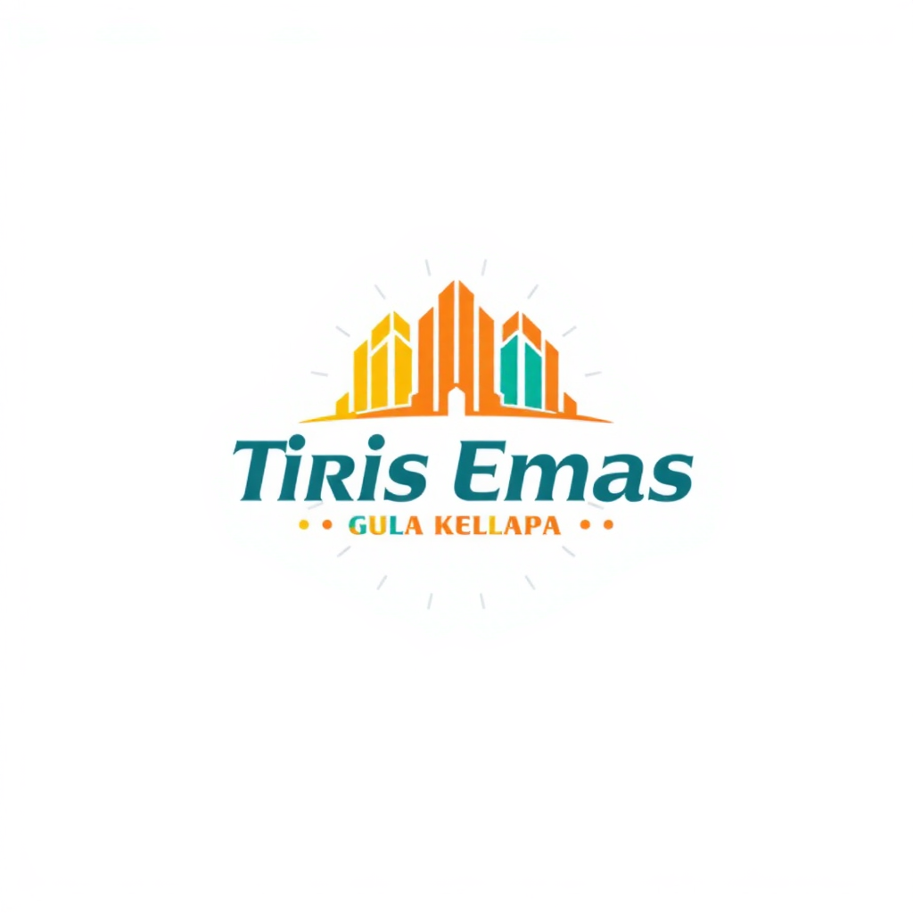 AI Design for Tiris Emas Gula Kelapa