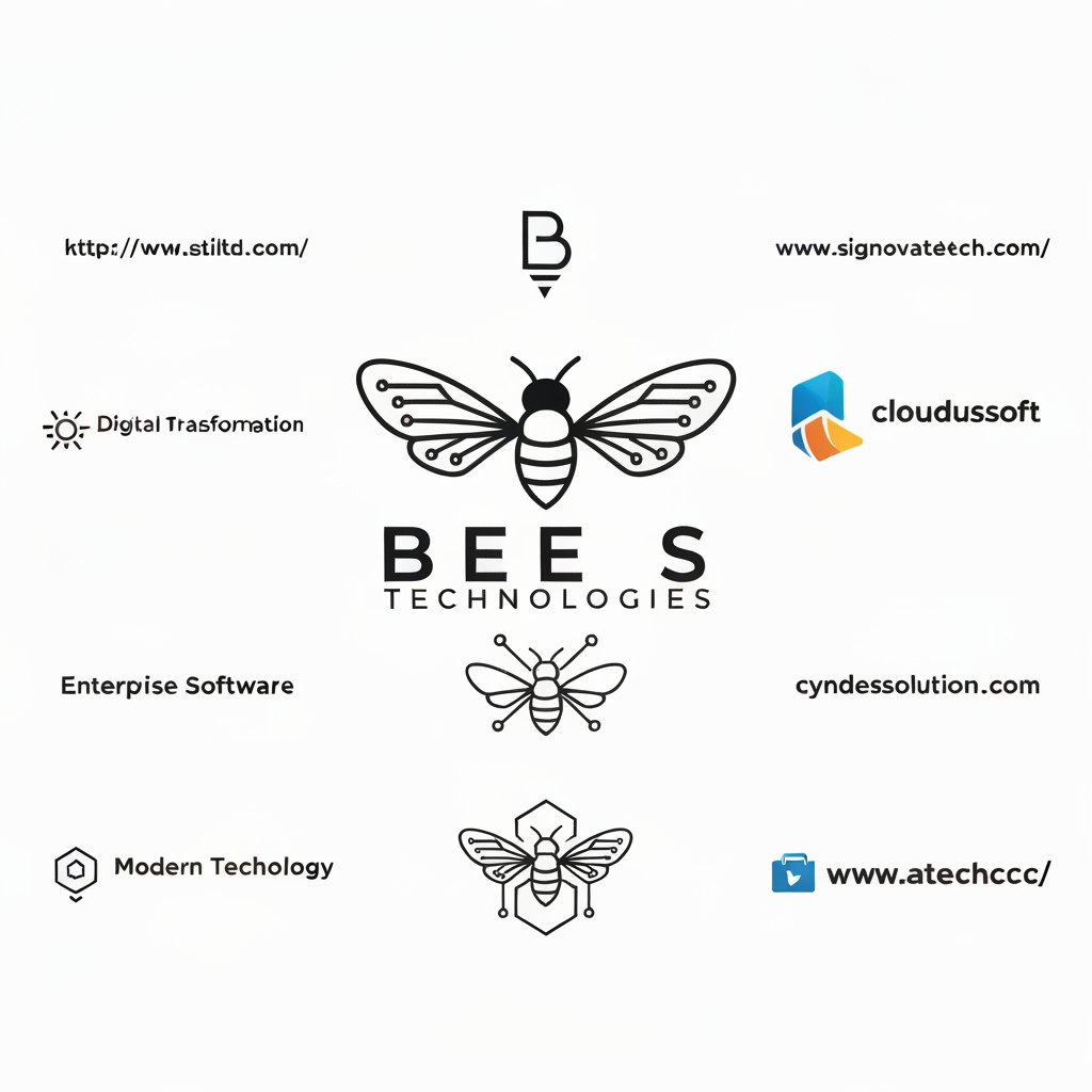 AI Design for You are a world-class Brand Identity Designer with 20+ years of experience creating logos for Fortune 500 technology companies.

Your task is to design a completely original, memorable, and premium logo for:

BEES TECHNOLOGIES

IMPORTANT

Do NOT copy or closely resemble any existing logo.

Take inspiration only from the overall branding philosophy of these technology companies:

https://www.astiltd.com/
https://www.signovatetech.com/
https://www.cloudussoft.com/
https://www.cyndessolutions.com/
http://www.atechcc.com/

Each of these companies has a clean, modern, and distinctive identity. Create a logo that feels equally professional while establishing a unique visual identity for BEES TECHNOLOGIES.

--------------------------------------------------

BRAND PERSONALITY

The logo should communicate:

• Innovation
• Intelligence
• Digital Transformation
• Enterprise Software
• Trust
• Growth
• Precision
• Connectivity
• Scalability
• Security
• Modern Technology
• Professionalism
• Global Business

The logo must look suitable for an international IT consulting and software development company.

--------------------------------------------------

CORE CONCEPT

The logo should subtly combine the ideas of:

• Bee
• Technology
• Digital Network
• Innovation
• Intelligence
• Collaboration
• Honeycomb Geometry
• Enterprise Software
• Future Technology

Avoid using a literal or cartoon bee.

Instead, create an abstract symbol inspired by:

• Bee wings
• Honeycomb hexagons
• Circuit board paths
• Digital nodes
• Connected networks
• Geometric symmetry
• Minimal line art
• Abstract "B"
• Abstract "BT"
• Hive-inspired structure
• AI neural network patterns

The bee concept should be elegant, abstract, and instantly recognizable.

--------------------------------------------------

LOGO STYLE

Premium

Minimal

Flat Design

Modern

Luxury Corporate

Geometric

Clean

Balanced

Professional

Memorable

Timeless

Scalable

International

Tech-focused

--------------------------------------------------

ICON STYLE

Create a unique icon that can work independently from the text.

The icon should be usable as:

• Website favicon
• Mobile app icon
• Social media profile
• Business card
• Letterhead
• Software icon
• Mobile splash screen

The icon must remain recognizable even at 24×24 pixels.

--------------------------------------------------

TYPOGRAPHY

Wordmark:

BEES

Bold

Modern

Clean

Geometric

TECHNOLOGIES

Smaller

Professional

Well spaced

Minimal

Use a custom geometric sans-serif style inspired by modern corporate branding.

Do not use decorative or playful fonts.

--------------------------------------------------

COLOR PALETTE

Primary

Deep Royal Blue (#0A3D91)

Secondary

Electric Cyan (#00C8FF)

Accent

Golden Honey (#F5B400)

Neutral

White

Dark Navy

Charcoal Gray

Use subtle gradients only if they enhance the premium look.

The logo must also work perfectly in:

• Full color
• Black
• White
• Monochrome
• Dark background
• Light background

--------------------------------------------------

DESIGN PRINCIPLES

Use:

Golden Ratio

Grid System

Balanced Geometry

Symmetry

Negative Space

Minimal Shapes

Modern Visual Hierarchy

The logo should feel mathematically balanced and professionally engineered.

--------------------------------------------------

VISUAL INSPIRATION

Think of a logo style suitable for companies like:

• Microsoft
• IBM
• Cisco
• Intel
• SAP
• Adobe
• Oracle
• Accenture

without resembling any of them.

The logo should convey enterprise-grade reliability and innovation.

--------------------------------------------------

DELIVERABLES

Generate:

1. Primary Logo
2. Horizontal Version
3. Vertical Version
4. Icon Only
5. Monochrome Version
6. White Version
7. Dark Background Version
8. Favicon (Square)
9. App Icon Concept

Also provide:

• Brand color palette
• Typography recommendation
• Grid construction
• Safe spacing
• Minimum logo size
• Logo usage guidelines

--------------------------------------------------

FINAL GOAL

Design a world-class logo that immediately communicates "enterprise technology, innovation, and trust."

The logo should be unique, memorable, timeless, and instantly identifiable as the brand identity of BEES TECHNOLOGIES. It should stand alongside leading global IT consulting companies while maintaining its own original visual language.