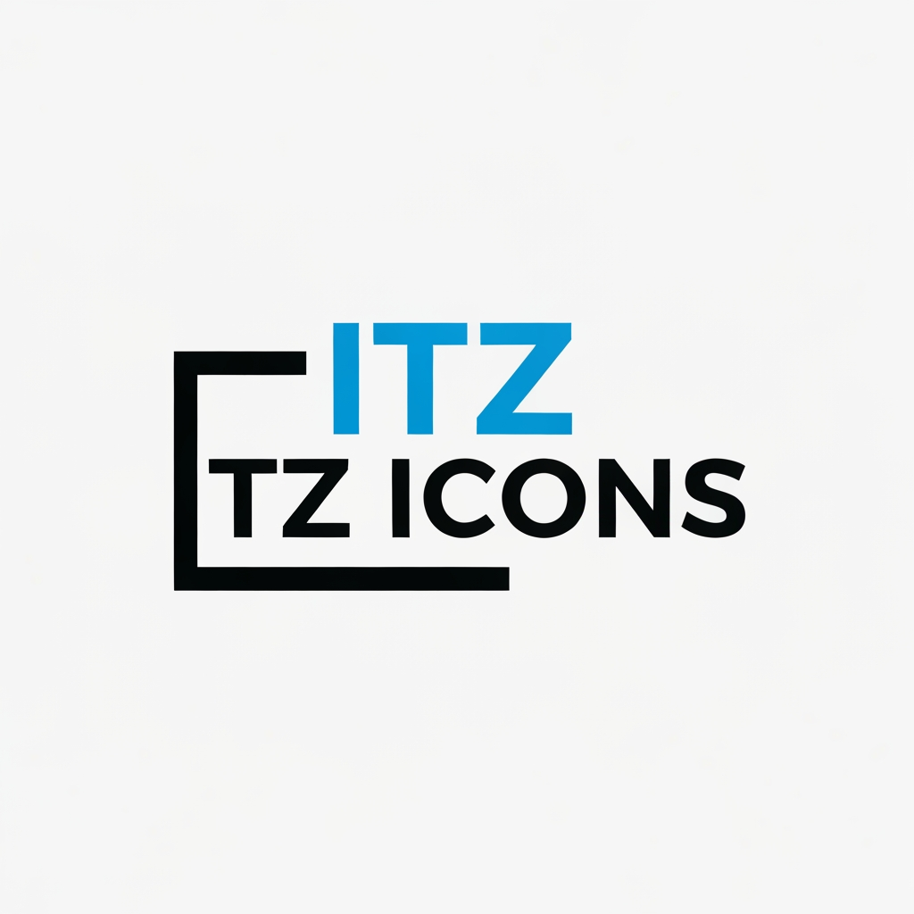 I make a logo.logo name (ITZ ICONS