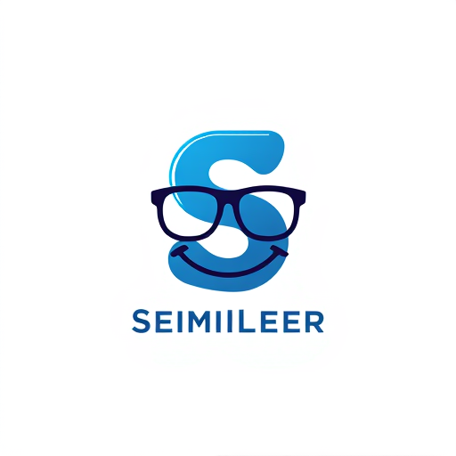 AI Design for design a logo to have an “S” in it with glasses in front of it. Then a Smile underneath it in mascot logo style