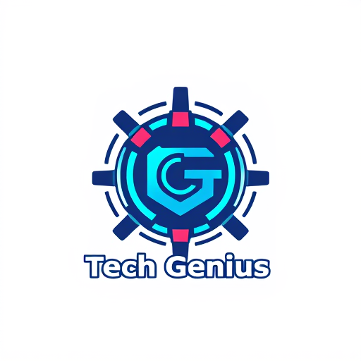 AI Design for design a logo for electronic accessories shop called 'Tech Genius'