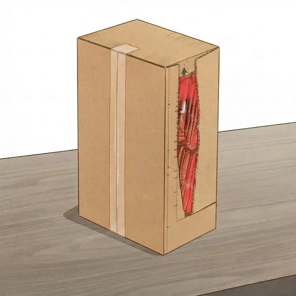 AI Design for The area highlighted in semi-transparent red in this image indicates where to make changes. don"t show handle slit