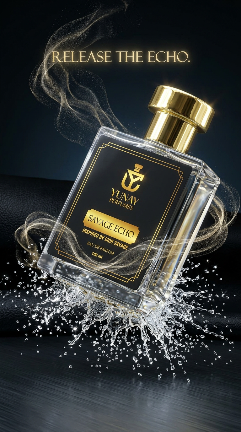 Extreme luxury perfume commercial frame, black and gold bottle rotating in air with exploding water splash and perfume mist trails, cinematic studio lighting, glossy reflections, high-end fashion advertisement look, ultra realistic, dynamic composition, luxury fragrance campaign, insanely detailed