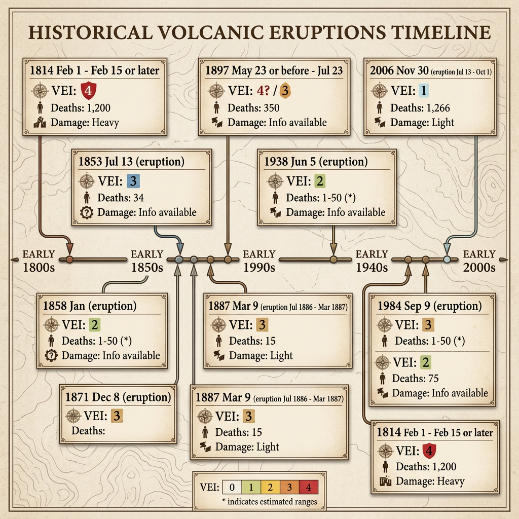 please generate an image with the timeline with these infos