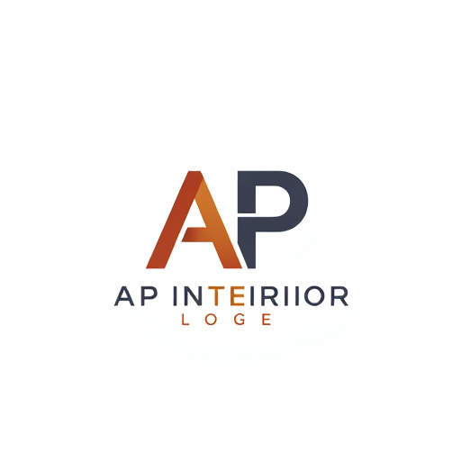AI Design for buatkan saya logo perusahaan yakni AP interior dan eksterior