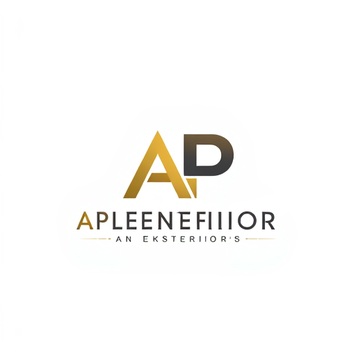 AI Design for logo AP INTERIOR DAN EKSTERIOR