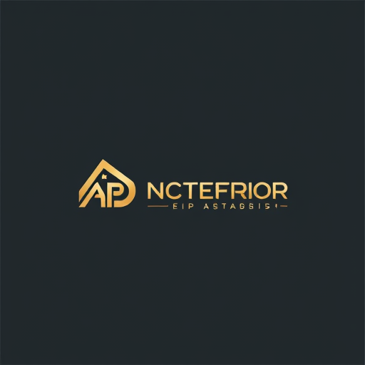 AI Design for logo AP INTERIOR DAN EKSTERIOR berbahasa indonesia dan jelas