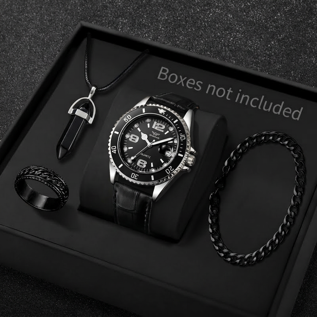 Replace the watch in the first picture with the watch in the second picture.