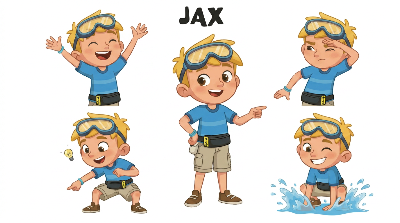 AI Design for make updates to the illustrations in the first image according to the changes mentioned in the second image, ensure accuracy and detail of the character, high definition professional artwork.