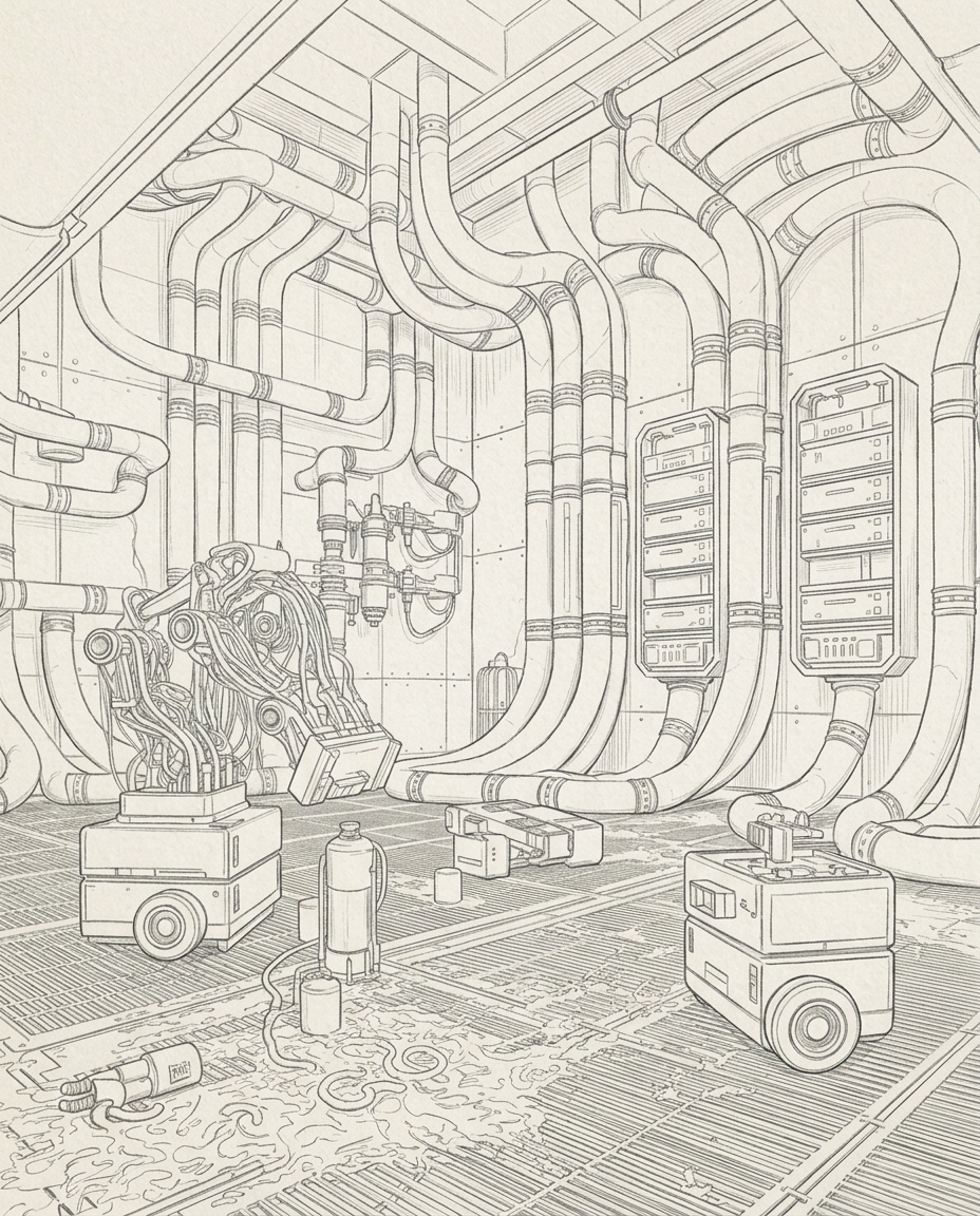 AI Design for create a highly detailed pencil sketch of this image
no shading only lineart
