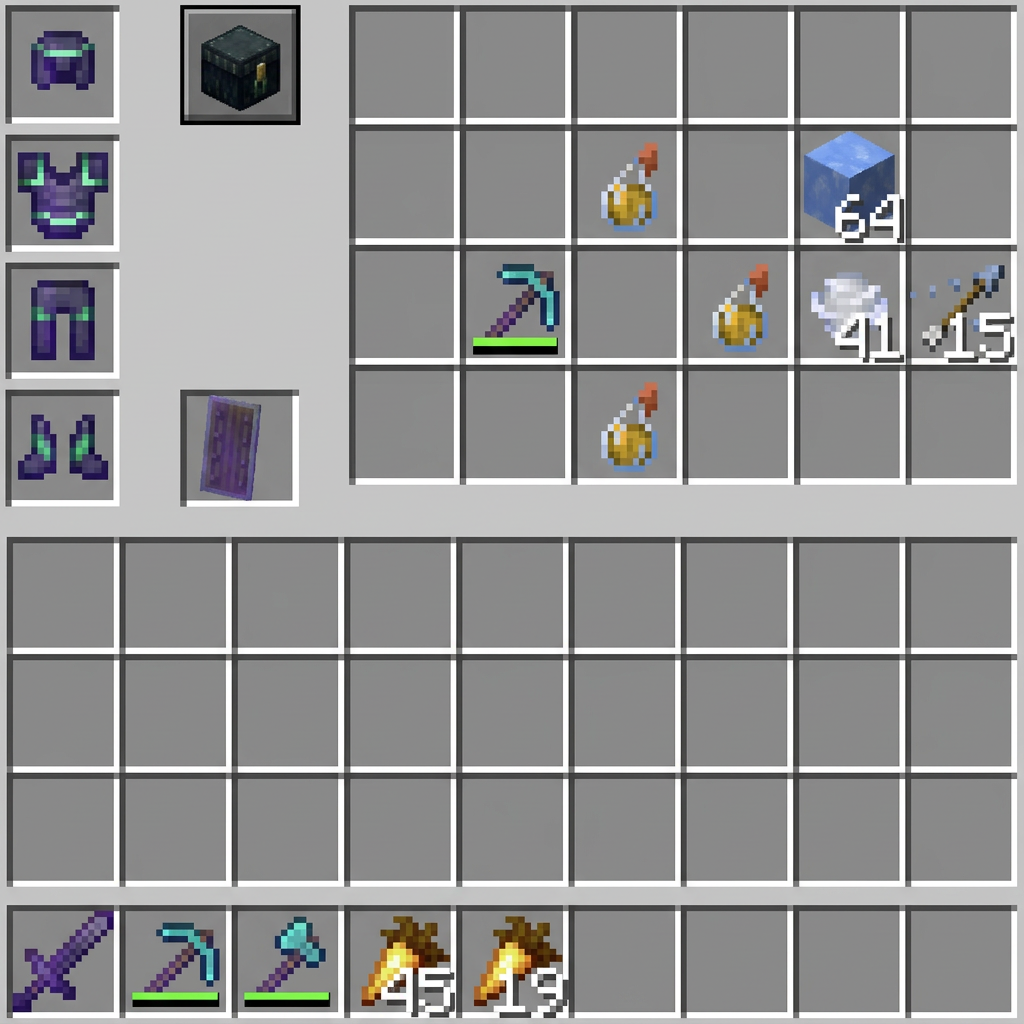 AI Design for edit this screen shot so that he has no crossbows nor golden apples