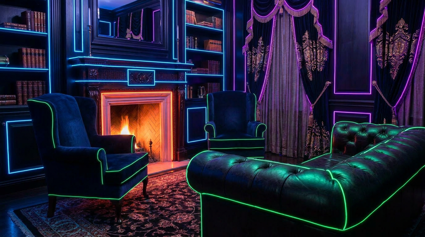 add neon glow