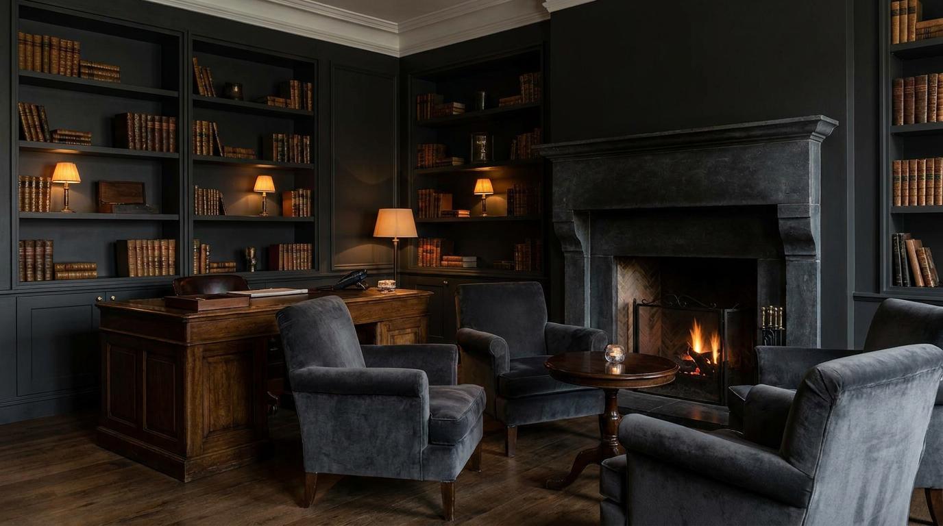 luxury dark room