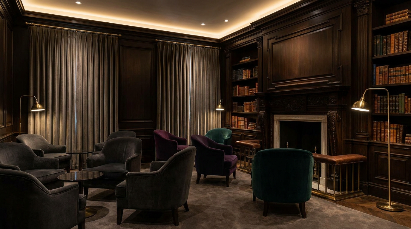 luxury dark room
