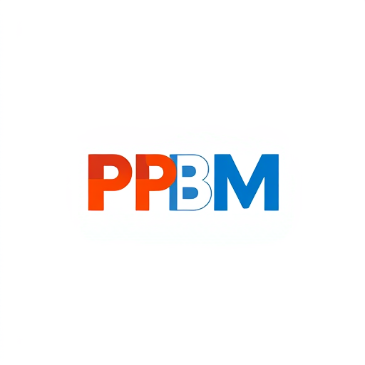 AI Design for logo from the letters ppbm