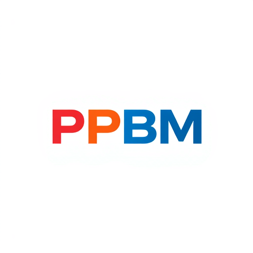 AI Design for logo from the letters ppbm