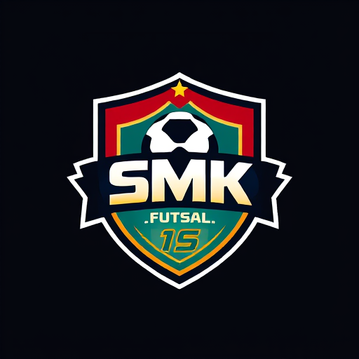 AI Design for buatin logo futsal dari nama alumni SMK