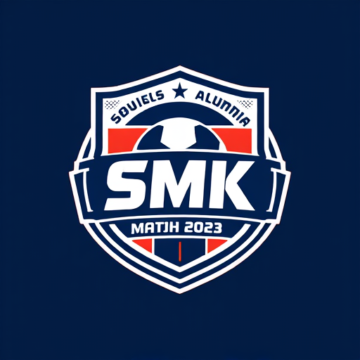 AI Design for buatin logo futsal dari nama alumni SMK