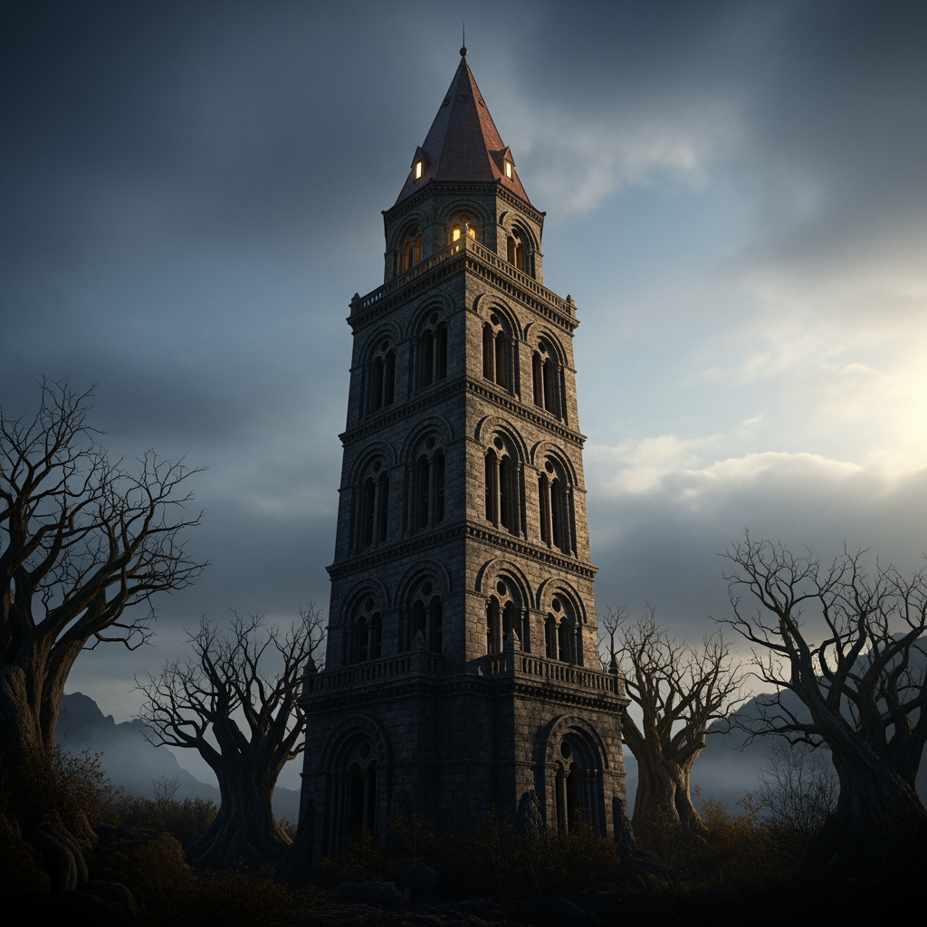 AI Design for picture of a tower