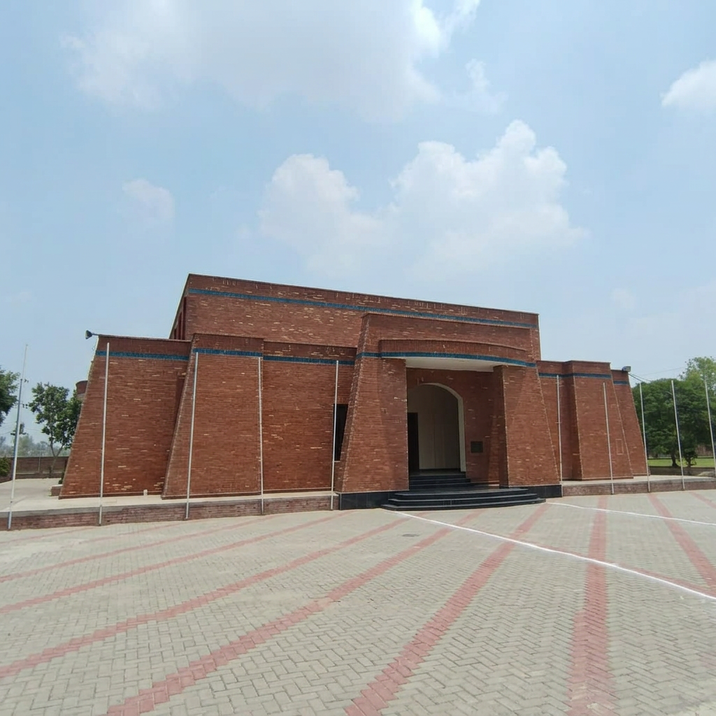 AI Design for remove pakistani flags on both pillars