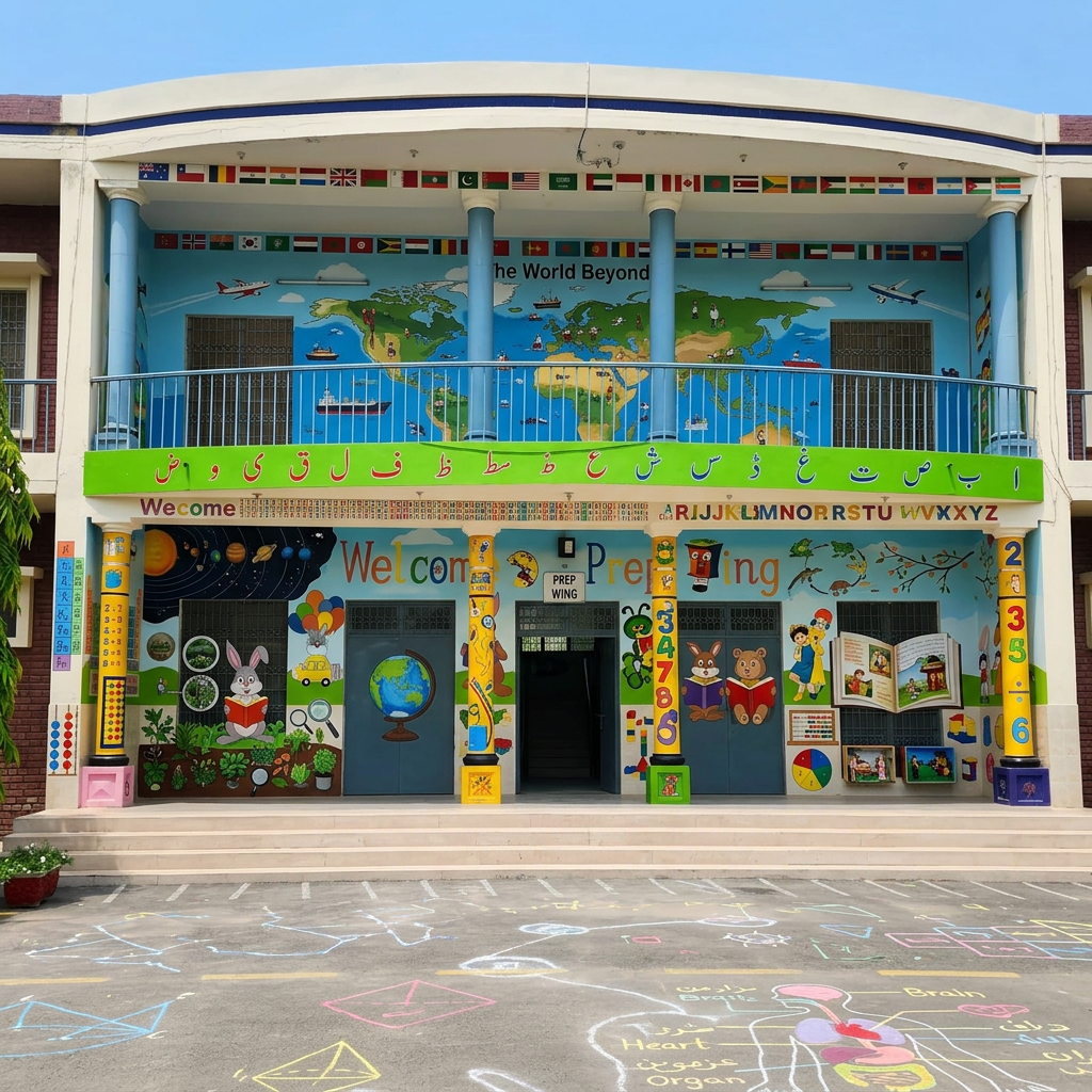 AI Design for Keep educational themes design for pre school