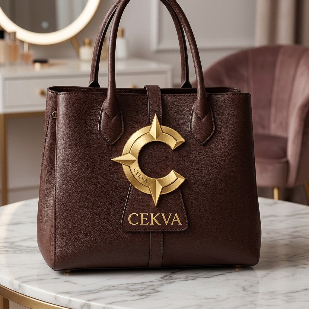 AI Design for using this pic make logo for ladies bag brand and brand name is CEKVA you used to letter C