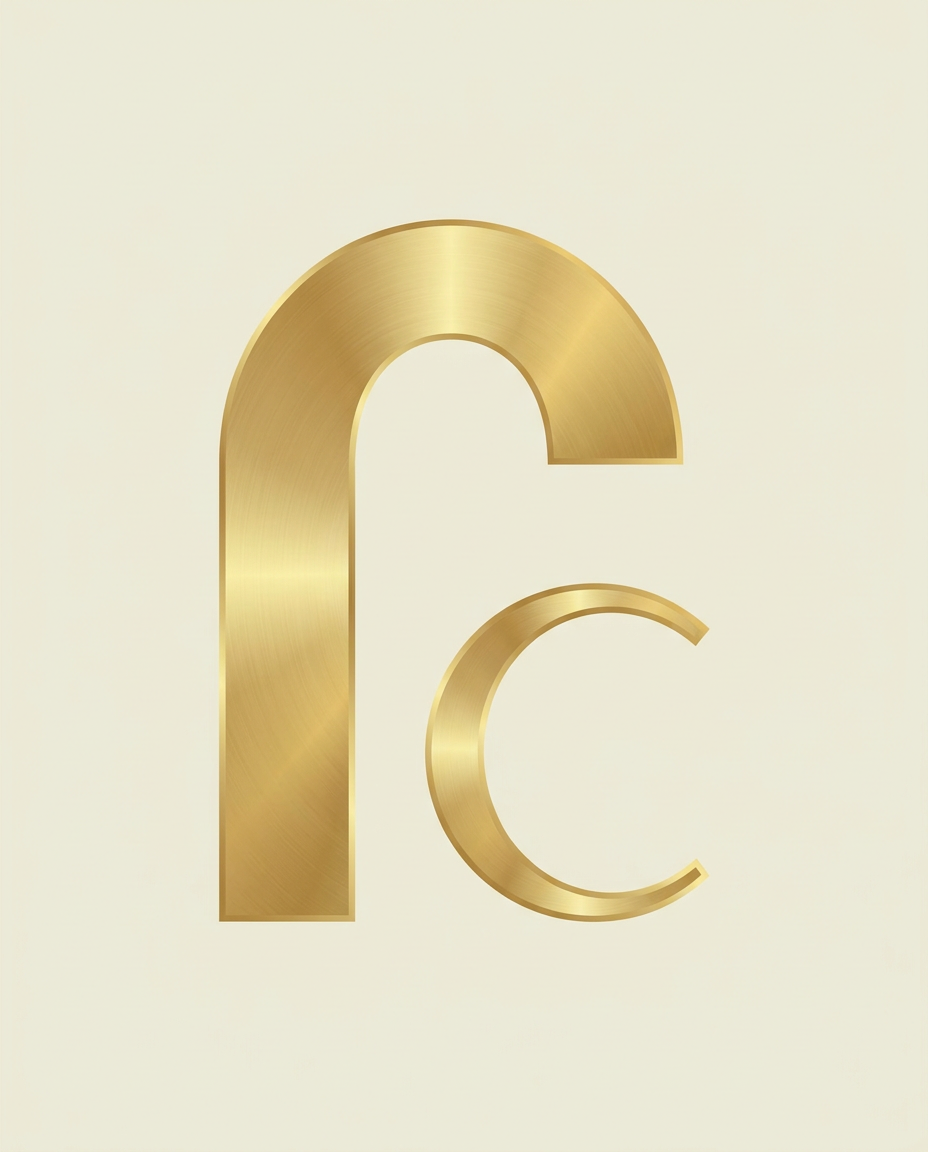 AI Design for you can create C letterr in updown direction ot leftright direction create in vector shape and luxury and minimlistic