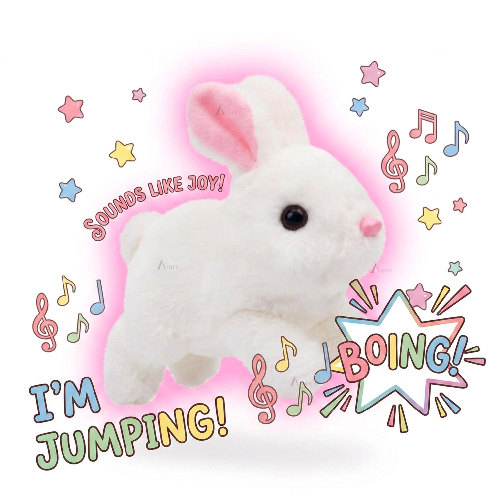 AI Design for ADD SOME TEXT ABOUT JUMPING AND MAKING SOUND