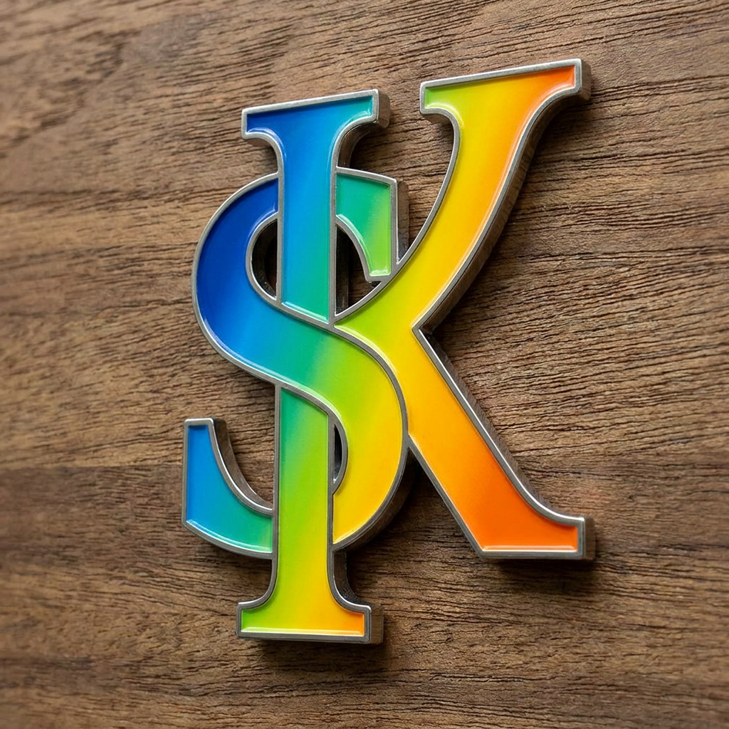 AI Design for select logo is my Faviouratelogo
IN LOGO SK leeters make Colour fill