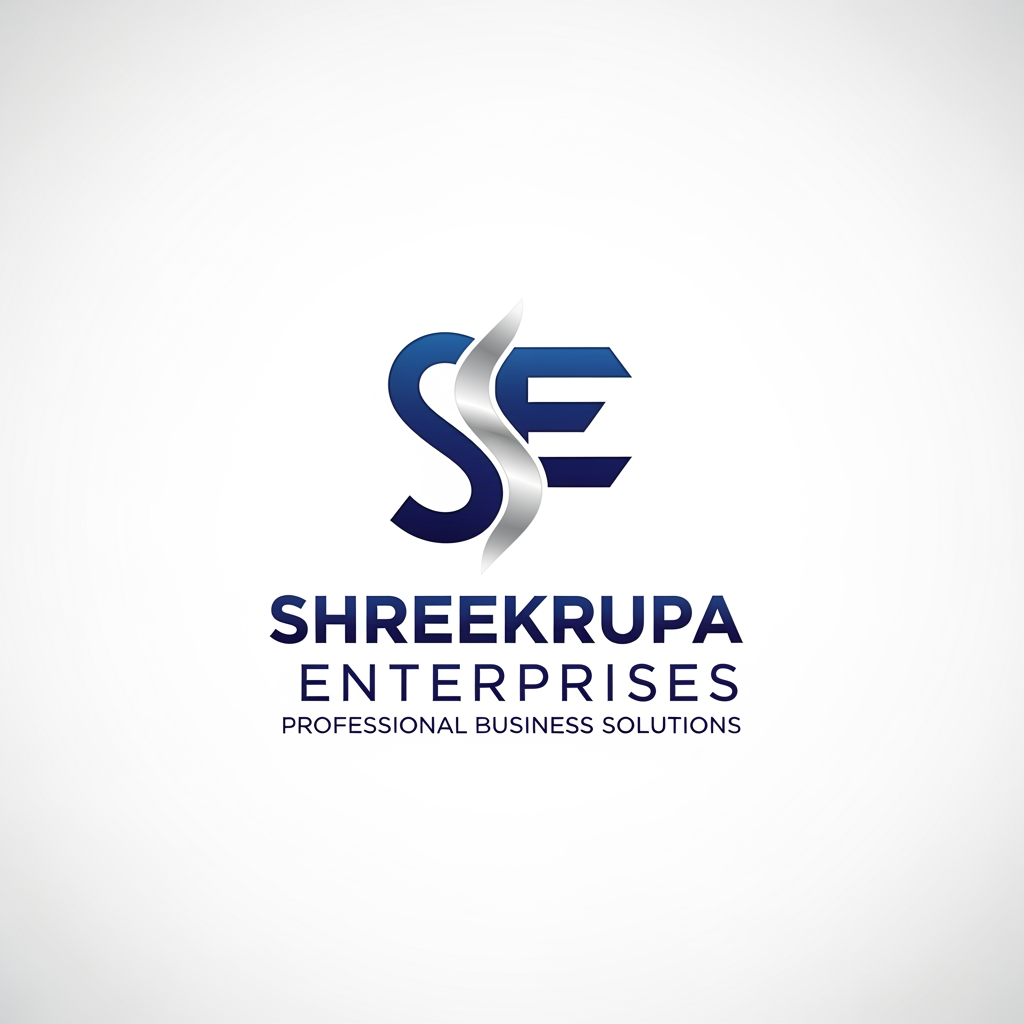 AI Design for "SHREEKRUPA ENTERPRISES MAKE PROFFESIONAL BUSSINES LOGO