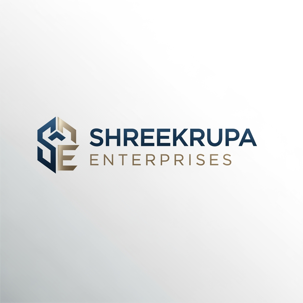 AI Design for "SHREEKRUPA ENTERPRISES MAKE PROFFESIONAL BUSSINES LOGO