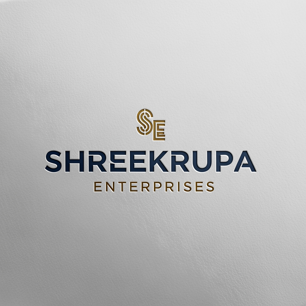 AI Design for "SHREEKRUPA ENTERPRISES MAKE PROFFESIONAL BUSSINES LOGO