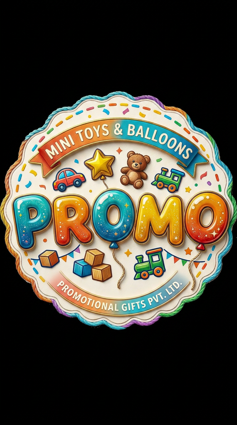 AI Design for is logo me niche k side me middle me round me PROMOTIONAL GIFTS PVT. LTD. add kardo